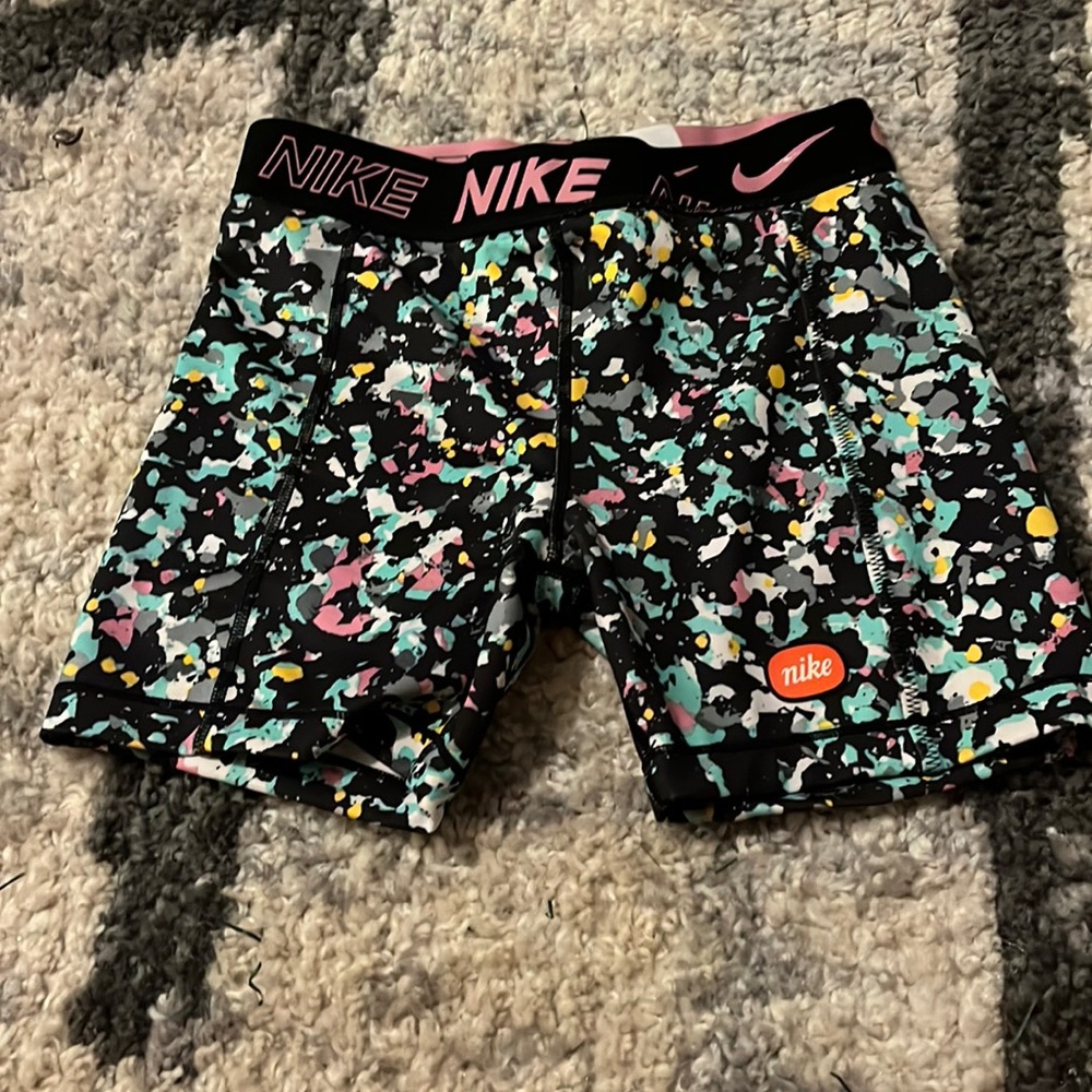 Nike multicolored spandex